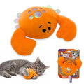 Catnip & Silvervine Plush Cat Toy for Kittens - Crab - color: Crab