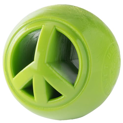 Outward Hound Nooks Peace Interactive Durable Treat-Dispensing Dog Toy, Stuffable Puzzle Ball for Solo Play or Pair with Large Snoop, Mint-Scented, No BPA - color: Green Nook (Works with Large Snoop)