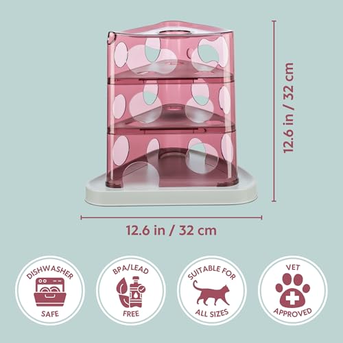 Trixie Cheese Tower Interactive Cat Toy, Enrichment Toys for Indoor Cats