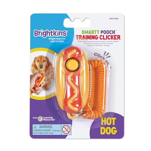 Learning Resources Brightkins Training Clicker: Hot Dog - style: HOT DOG