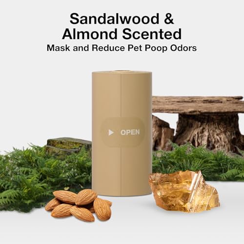 VETRESKA Dog Poop Bags, 300 Counts, Leak Proof, Extra Thick and Large - color: Santal Forest, size: 1 Count (Pack of 300)