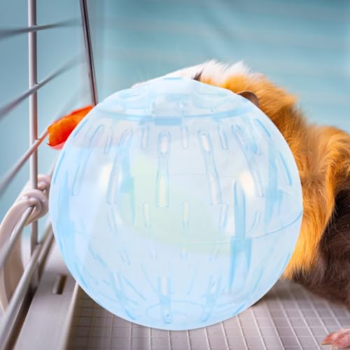ULTECHNOVO Chinchilla Mini Toy Running Ball for Hamster Rat Running Wheel Exercise Ball Dwarf Hamster ning Small Pet About Toys Small Pet ning Cage Guinea Pig - size: 1pcs