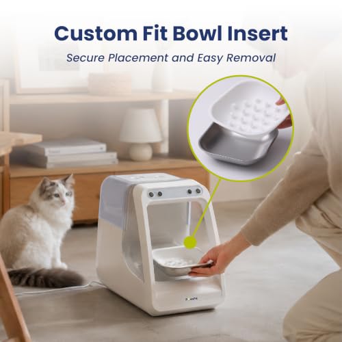 Silicone Slow Feed Insert for PawsPik RFID Pet Feeder, 2-Pack