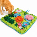 Vextronic Snuffle Mat for Dogs, Large Breed Slow Feeder Interactive Toy - color: Lime