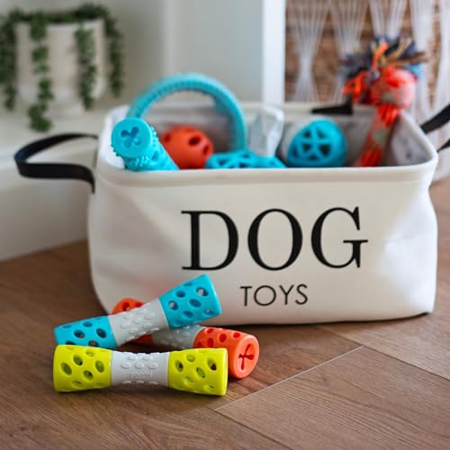 Messy Mutts Totally Pooched Toss n Stuff Hourglass, 7 Inch, Orange - color: Orange