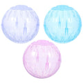 POPETPOP Hamster Exercise Ball, 3PCS 3.54inch Plastic, Running Toys for Small Animals, Reduce Boredom & Increase Activity, Random Color