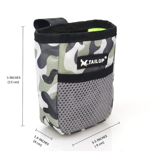 Dog Treat Ppouch Bag，Goodie Training Bag，Pet Snack Pouch, Easy to Carry, Waist Belt Clip for Hands-Free Training