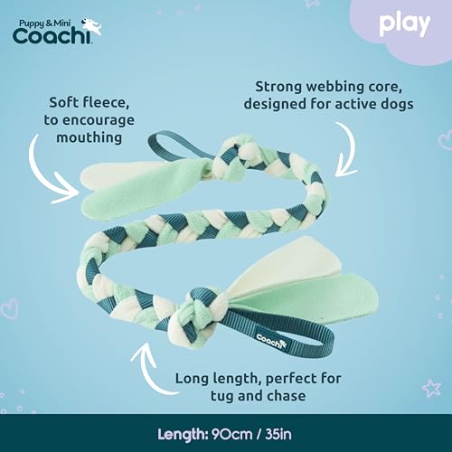Coachi Puppy & Mini Tuggi Tug - Dog Toy for Tug of War & Play - style: Tuggi Tug