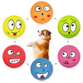 Squeaky Dog Toys, Interactive Squeaky Ball for Small Dogs/Puppies Puppy Teething Soft Non-Toxic Chew Toys for Gentle Play 6 Pcs/Set