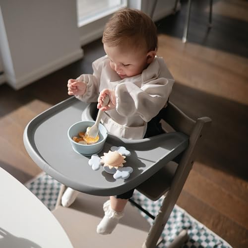 mushie Sunshine Suction Spinner Toy | Toddler Sensory Toys for Bath & Play - style: Sunshine
