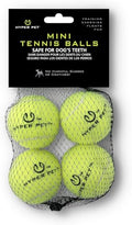 Hyper Pet Mini Extra Small Tennis Balls for Dogs, 1.75 Inch, 4 Pack, Green - color: Green, size: MINI 1.75" - 4 Pack