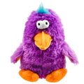 Squeaky Dog Toys Durable Stuffed Bird Dog Toys with Unique Squeak Sounds to Keep Dogs Busy, Cute & Funny Interactive Puppy Chew Toys for Small, Medium and Large Dogs(Purple Parrot) - color: Purple Parrot