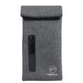 FIREDOG Smell Proof Bags, Fabric Odor Proof Bag 3"x6" Small Travel Storage Pouch (Gray) - color: Grey