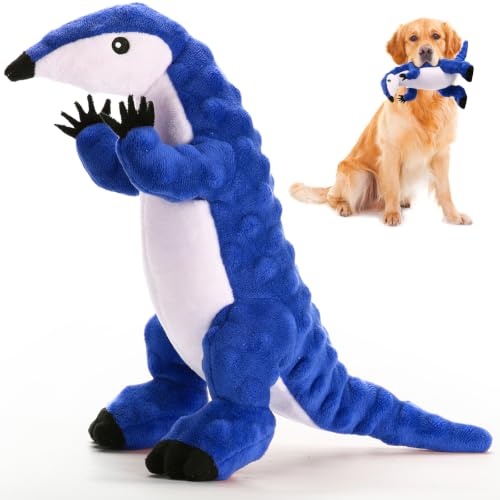 loncoldy Plush Chew Toys for Dogs Tough Squeaky Dog Toys Stuffed Animals Plush Dog Toy for Puppy Small Medium Dogs to Keep Them Busy