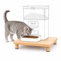 Elevated Cat Food Stand for Automatic Feeder, 2.4" Raised Cat Bowl Stand