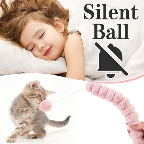 14.6in Extra Long Cat Kicker Toy 3PCS, Cat nip Toys for Cats - style: Quiet 3pcs