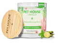 Bamboo Watermint Candle Pet Friendly Plant-Based Wax, Pet House - color: Bamboo Watermint, size: Pack of 1