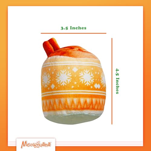 Meowijuana Holiday Cat Toy Bundle | Eggnog & Frosted Sugar Cookies Plush - color: Eggnog & Get Frosted Sugar Cookies