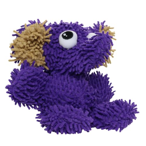 MIGHTY® 2 Pack Microfiber Small Elephant Dog Toys - color: 2PK Purple Elephant