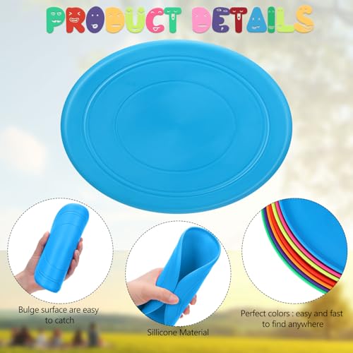 Vinsot 28 Pcs 7 Inch Flying Discs Bulk for Kids Dogs