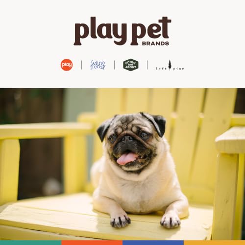 P.L.A.Y. Scout & About Deluxe Training Treat Pouch with Bag Dispenser - 3 Way Wear, Detachable & Adjustable Strap, Reflective Strips, Water-Resistant Back Zipper Pocket, Squeaker (Mocha) - color: Mocha