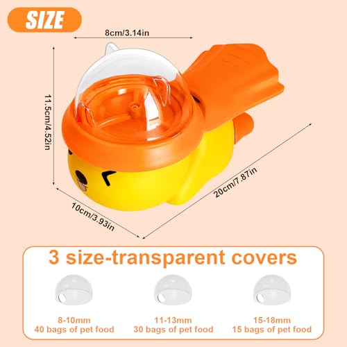 Interactive Dog Toy Food Puzzle, Treat Dispensing Slow Feeder for Dogs & Cats, Enrichment Toy to Reduce Boredom, IQ Training Toy, Pet Food Dispenser with DIY Stickers