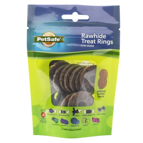 PetSafe Busy Buddy Dog Treat Rings, Small, Size A, 16 Count