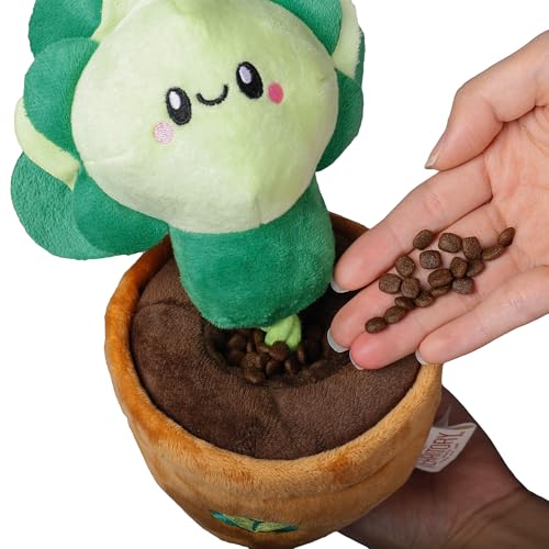 Territory Interactive Play Plush Treat-and-Tug Reward Toy for Dogs, Lettuce - style: Lettuce
