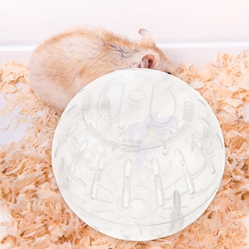 ULTECHNOVO Chinchilla Mini Toy Running Ball for Hamster Rat Running Wheel Exercise Ball Dwarf Hamster ning Small Pet About Toys Small Pet ning Cage Guinea Pig - size: 1pcs