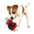 Dog Puzzle Toy, Tumbler Slow Feeder with Adjustable Kibble Release