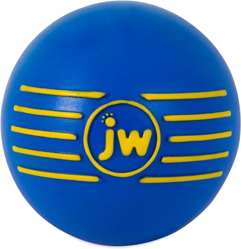 JW Pet Squeak Squeaker Dog & Puppy Fetch Chew Toy Small Ball 3 Pack