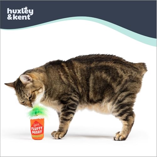 Huxley & Kent Plush Crinkle Catnip Cat Toy, Fluffy Mary, Large - style: Fluffy Mary