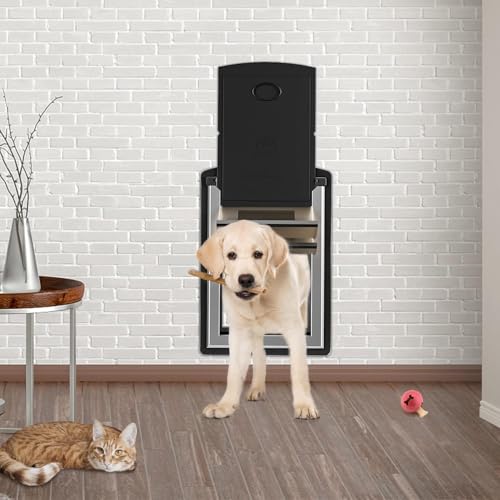 ClawJaw Small Exterior Wall Steel Cat Door for Wall - size: Small