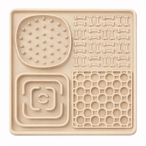 Hearth & Paw Silicone Lick Mat for Dogs - color: Beige