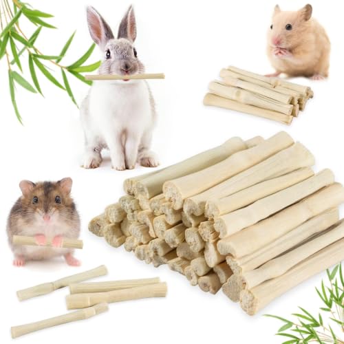 Sukh 990g Sweet Bamboo Sticks - Rabbit Chew Toys Bunny Toys Bamboo Sticks - size: 36 OZ