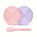 2 Pack Dogs & Cats Lick Mat, BPA Free 61 Suction Cups Slow Feeder