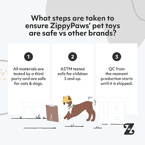 ZippyPaws ZP262 Miniz Sharks Squeak Toy