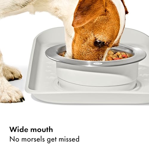 OXO Pet Nonslip Stainless Steel Dog Bowl - Medium, 2 Cup Capacity - style: Bowl - Medium
