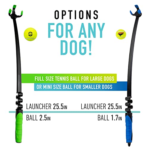 Franklin Pet Supply Co. Mini Tennis Ball Launcher for Dogs - RSF Mini Tennis Ball Thrower for Fetch + Active Play - Perfect Toy for Small Dogs - style: 1.7" Ball