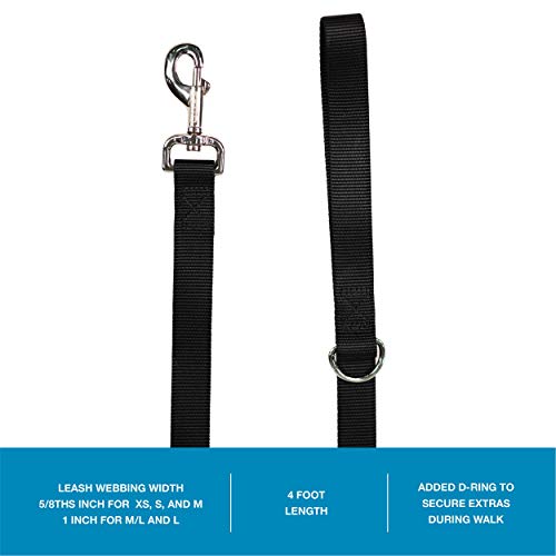 Blue-9 Balance Harness® and Leash Walking Set for Dogs, No-Pull, Blue, M - color: Blue, size: Medium