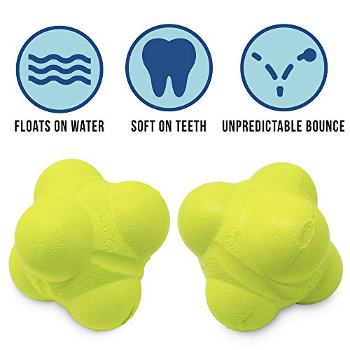 Hyper Pet Fetching Dog Toys - Throwing Bumpy Ball Dog Toy Made with EVA Foam - Lightweight & Floats on Water - size: One Size, style: Bumpy Ball