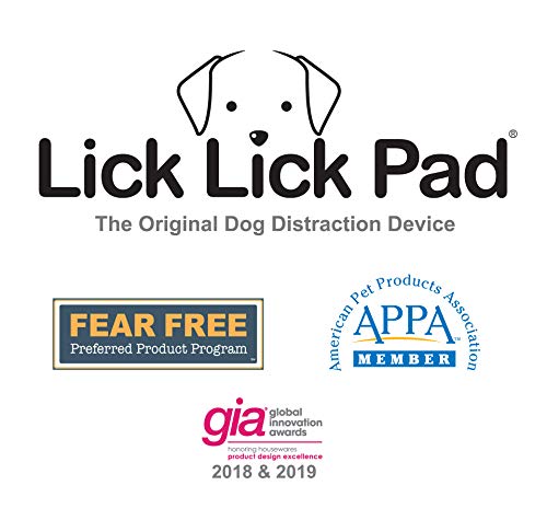 Lick Lick Pad Dog Accessories | Pet Shower Attachment | Dog Peanut Butter Lick Pad | Dog Bathing Station | Dog Bathing Supplies | Veterinarian Used | Suction to Wall | Large (Large - 2 Pack, Red) - color: Red, size: Large - 2 Pack