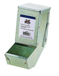 Pet Lodge® Steel Small Animal Feeder with Lid | Cage Rabbit Feeder | Holds Several Days Worth of Food | 3 Inch - size: 3"