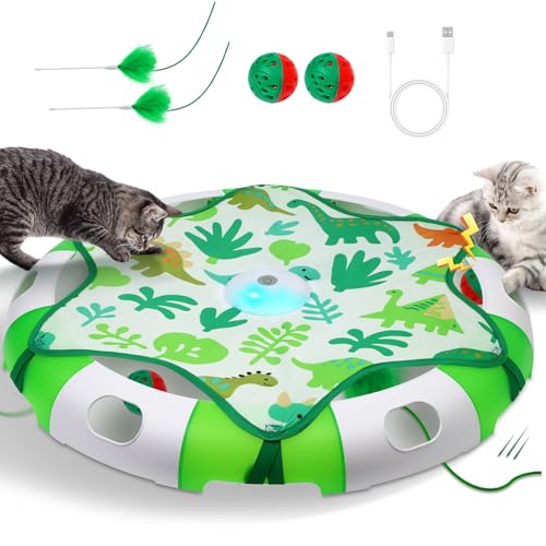 Automatic Interactive Cat Toy for Indoor Cats