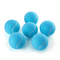 PHOEPET 6-Pack Tennis Balls for Beginner Training Practice- Bulk Dog Balls - color: Blue-6 Pack, size: Medium 2.5"- 6 Pack