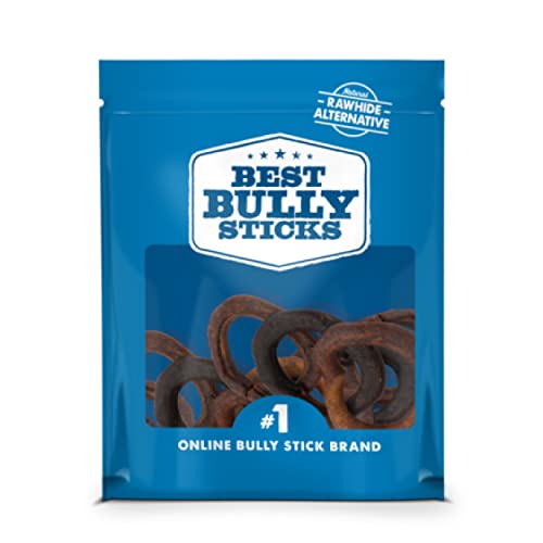Best Bully Sticks Beef Collagen Thick Ring Dog Chews, 10 Count - size: 10 Count (Pack of 1)