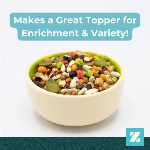 ZuPreem Sensible Seed Parakeet & Budgie Food, Variety Mixer, Small, 2 lb - size: 2 Pound (Pack of 1)