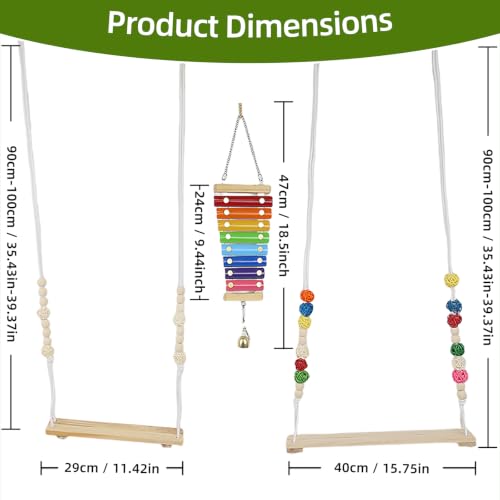 Chicken Swing Toy Chicken Coop Accessories Bird Swings