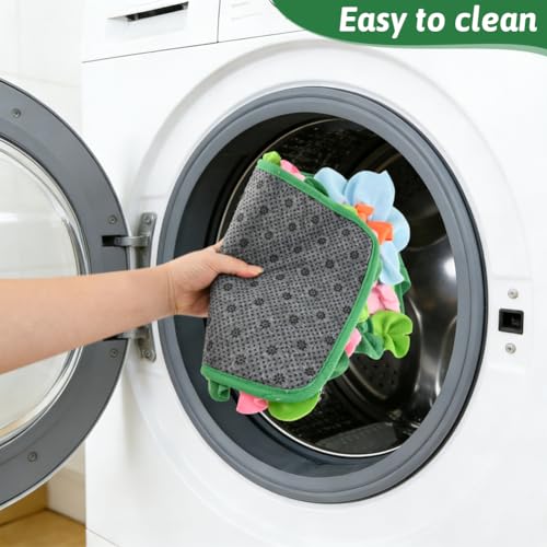 Rabbit Foraging Mat Bunny Foraging Mat, Hedgehogs Accessories Pet Feeding Pad, Interactive Feeding Pad for Guinea Pig, Hamster, Chinchilla Small Animals ﻿