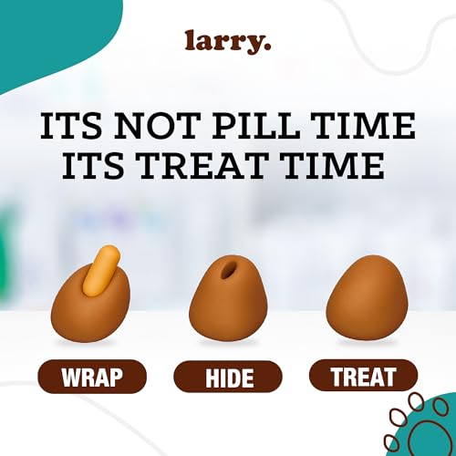 Larry Peanut Butter Pill Wrap Dogs Hide Medication Pockets 8 oz - size: 8 oz